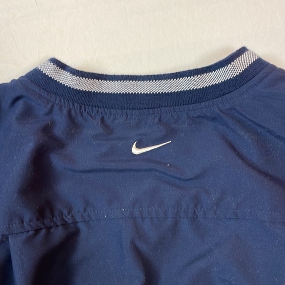 Nike Mens Golf pullover vest with 2 zipper pockets navy blue size large - Picture 6 of 11